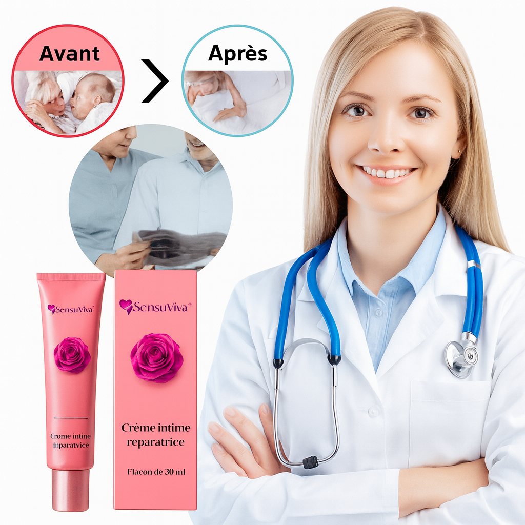 SensuViva™ Crème Intime Réparatrice | Restaure 95 % de votre plaisir sexuel en 24h seulement!