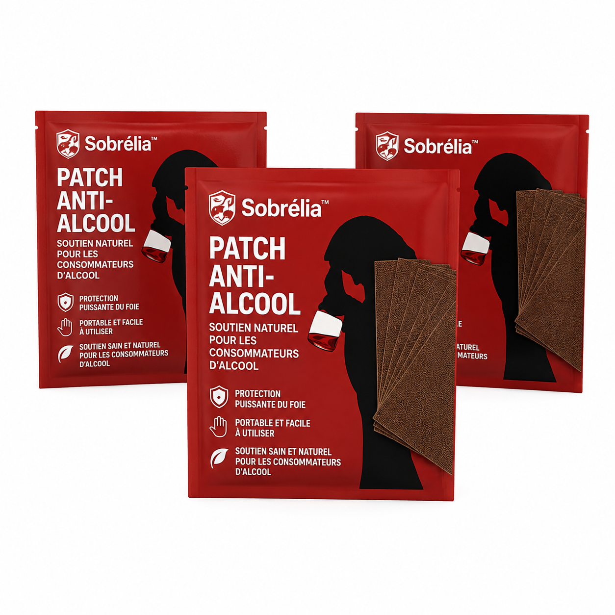 Sobrélia™ Patch Anti-Alcool | Stoppez les envies et reprenez le contrôle en 7 jours !