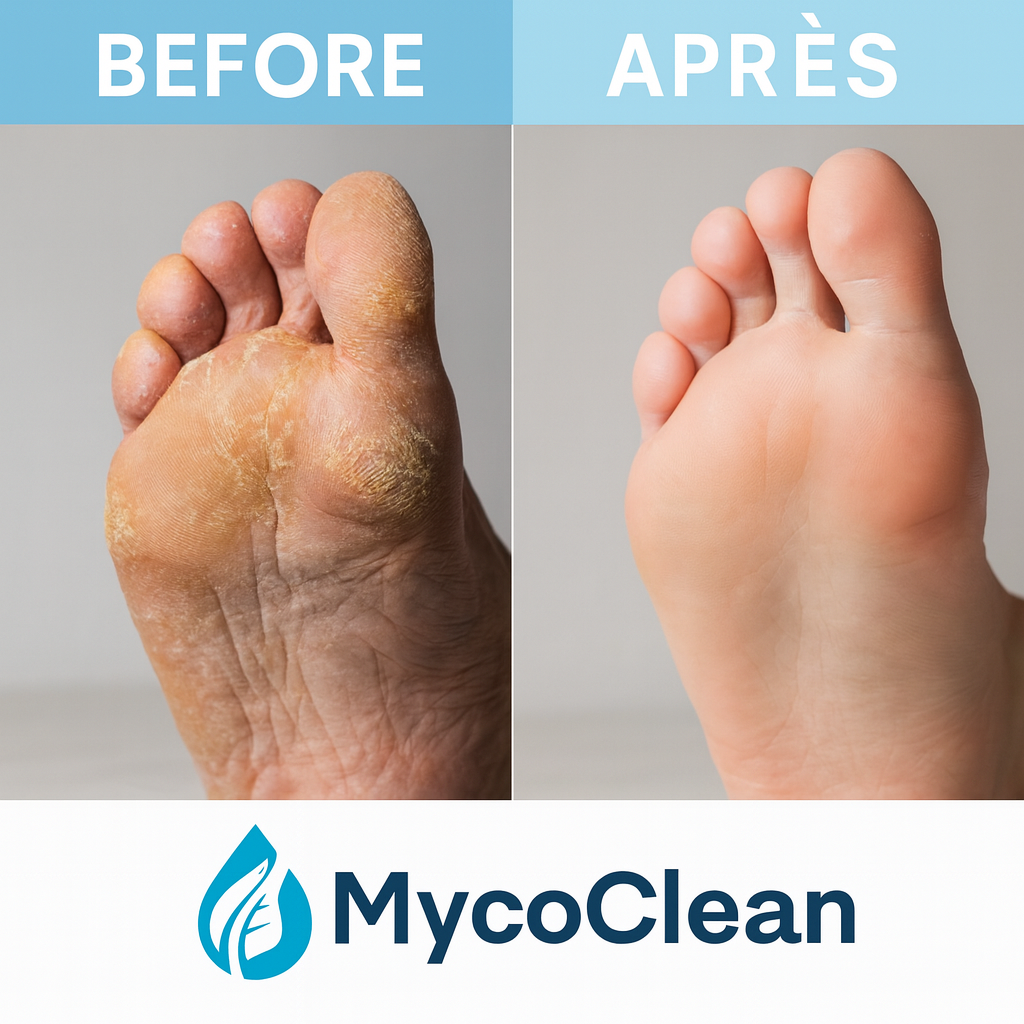 Mycoclean™ Spray Fongicide à la Cire d’abeille | Éliminez 99 % des cas de mycose des ongles en seulement 7 jours !