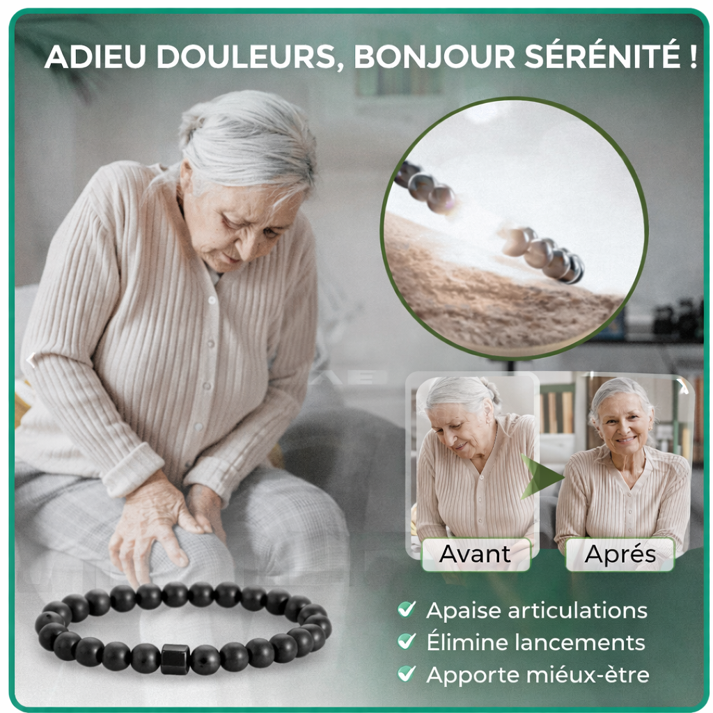NeuroMag™ Bracelet Magnétique Anti-Douleur | Supprime vos douleurs chroniques en 72h chrono !