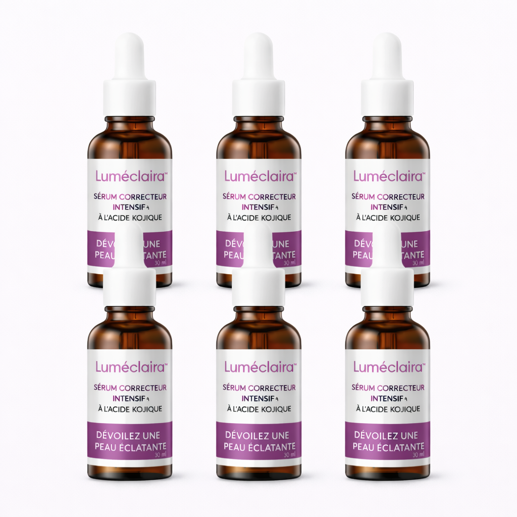 Luméclaira™ Sérum Correcteur Intensif à l’Acide Kojique | Efface vos taches brunes en 72 heures seulement !