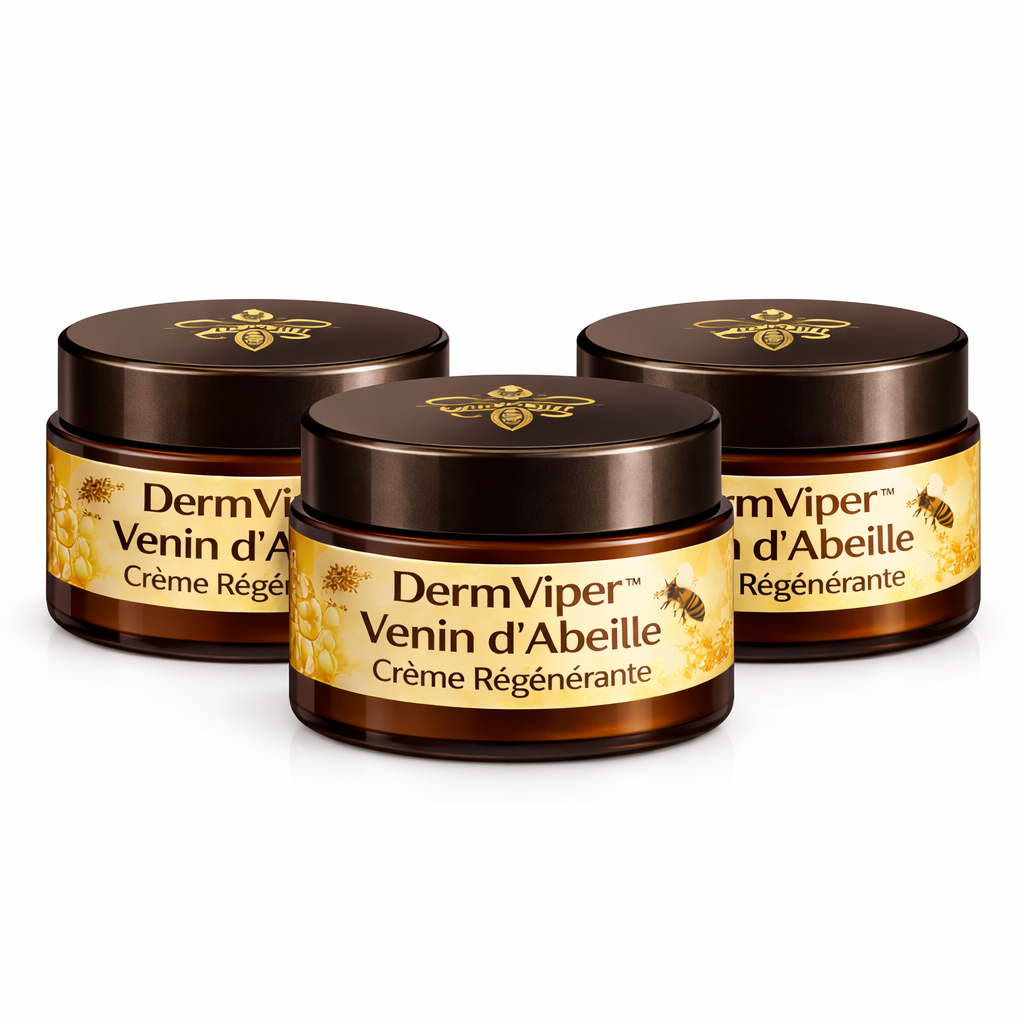 DermViper™ Crème Régénérante au Venin d’Abeille | Éliminez verrues, cicatrices et imperfections en 7 jours chrono !