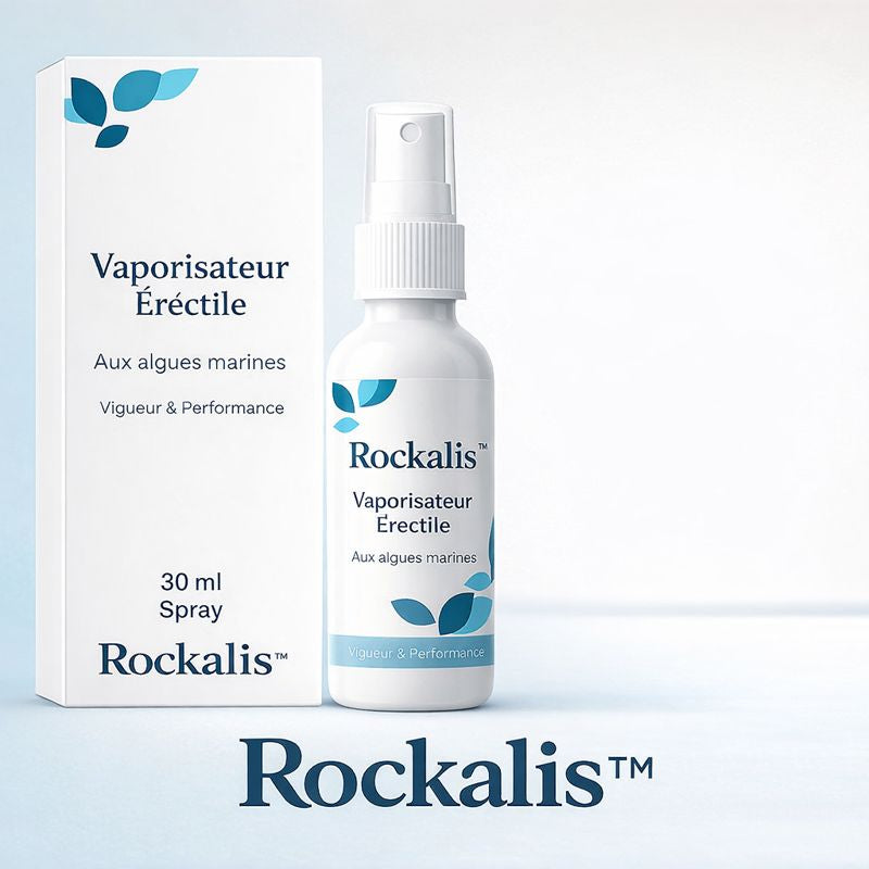 Rockalis™ Vaporisateur Érectile aux Algues Marines | Retrouvez une érection en 3 minutes !