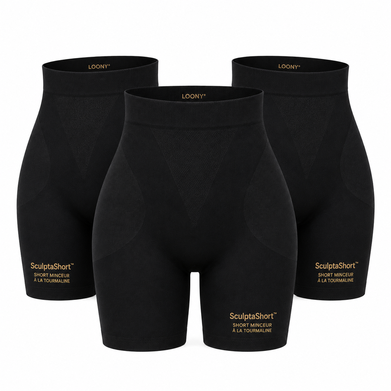 SculptaShort™ Short Minceur à la Tourmaline | Élimine la graisse, lisse la cellulite et sculpte les fesses en un instant!