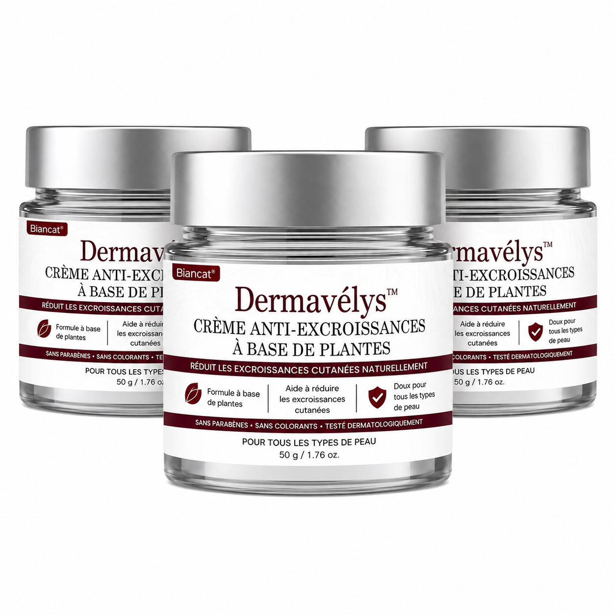 Dermavélys™ Crème Anti-Excroissances à Base de Plantes | Éliminez verrues et bosses sans douleur en 7 jours!