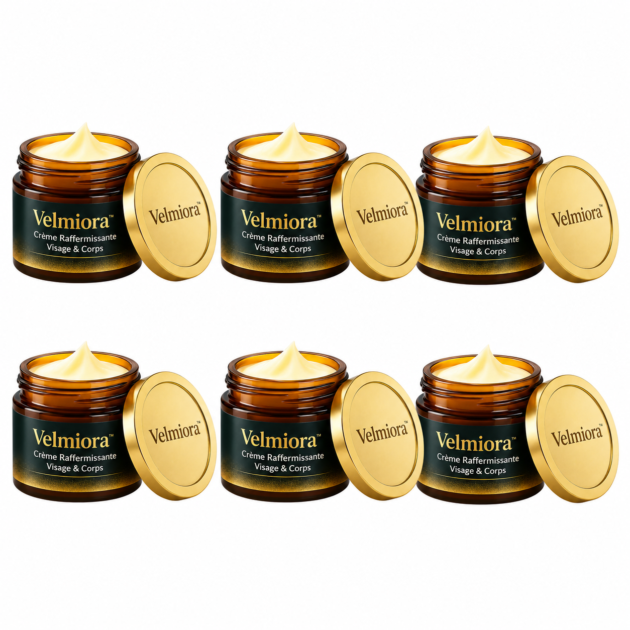 Velmiora™ Crème Raffermissante Visage & Corps | Retend votre peau et lisse vos rides en seulement 10 minutes !