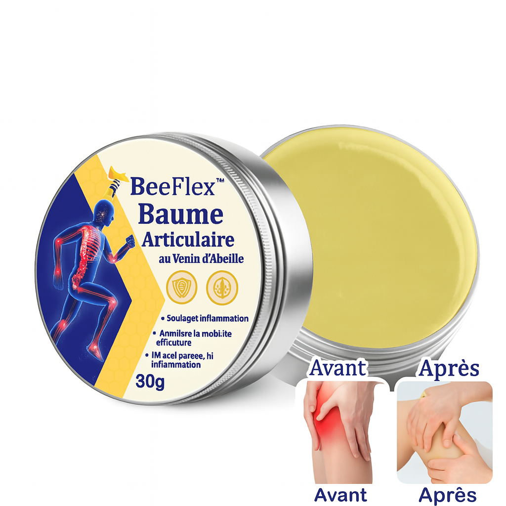BeeFlex™ Baume Articulaire au Venin d’Abeille | Soulage vos douleurs en 10 minutes chrono!