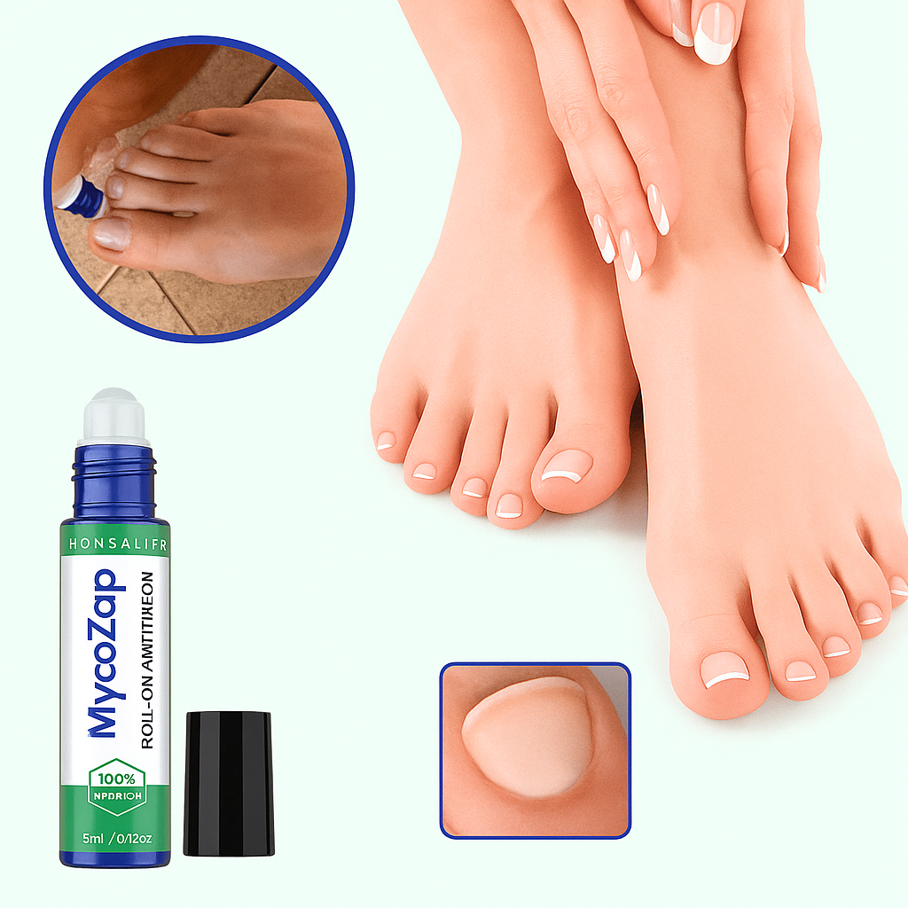 MycoZap™ Roll-on Antifongique Haute-Puissance | Éradique les mycoses des ongles en 5 jours!