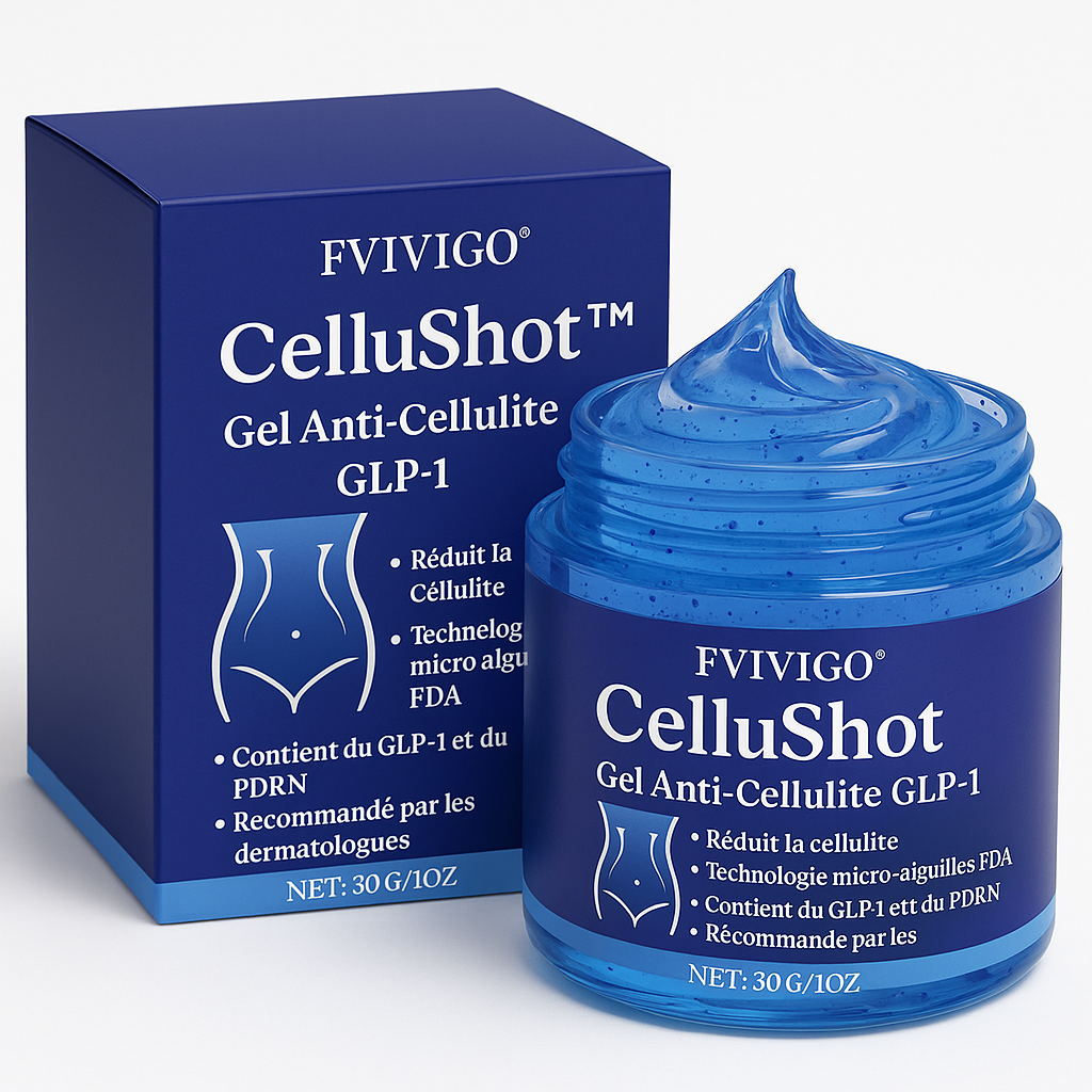 CelluShot™ Gel Anti-Cellulite GLP-1 | Élimine la cellulite incrustée en 5 jours!