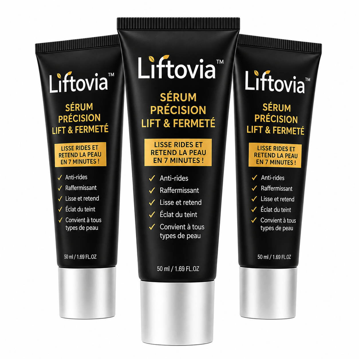Liftovia™ Sérum Précision Lift & Fermeté | Lisse rides et retend la peau en 7 minutes!