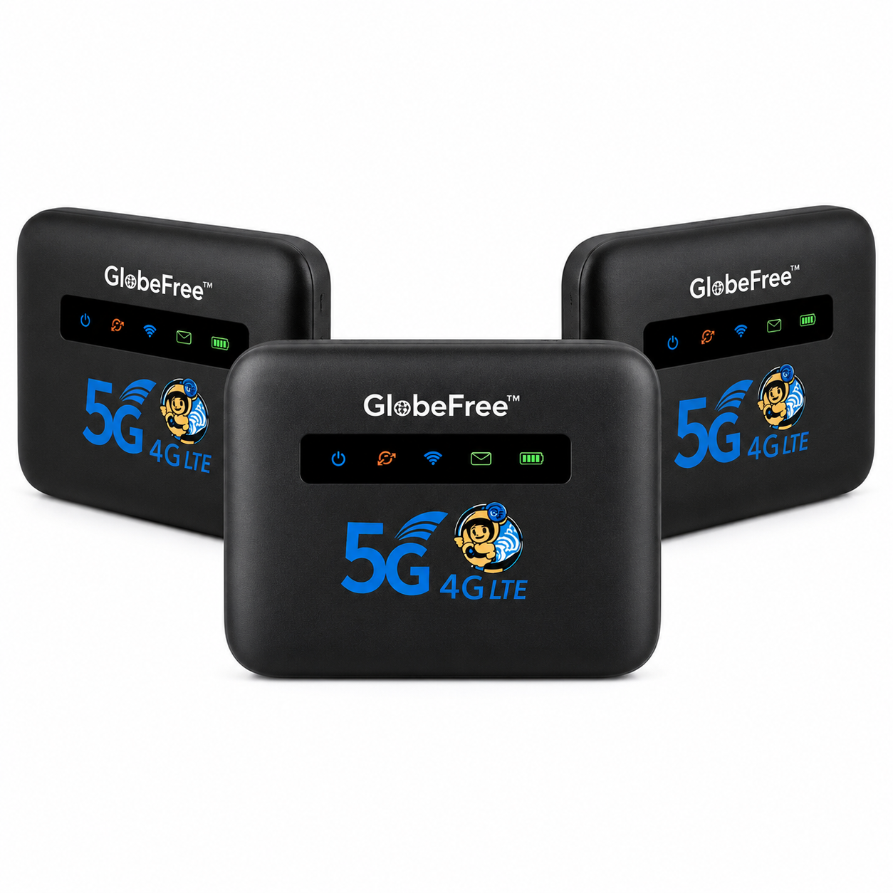 GlobeFree™ Routeur Wi-Fi Mondial | Débloquez un internet ultra-rapide dans plus de 150 pays en moins de 5 secondes !