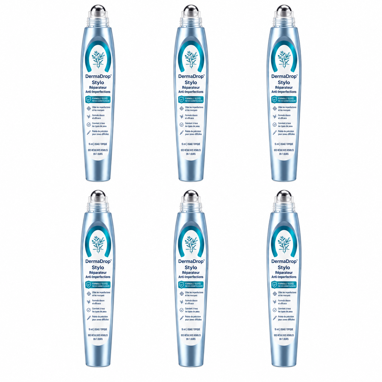 DermaDrop™ Stylo Réparateur Anti-Imperfections | Éliminez visiblement les excroissances et taches sans douleur en quelques jours !