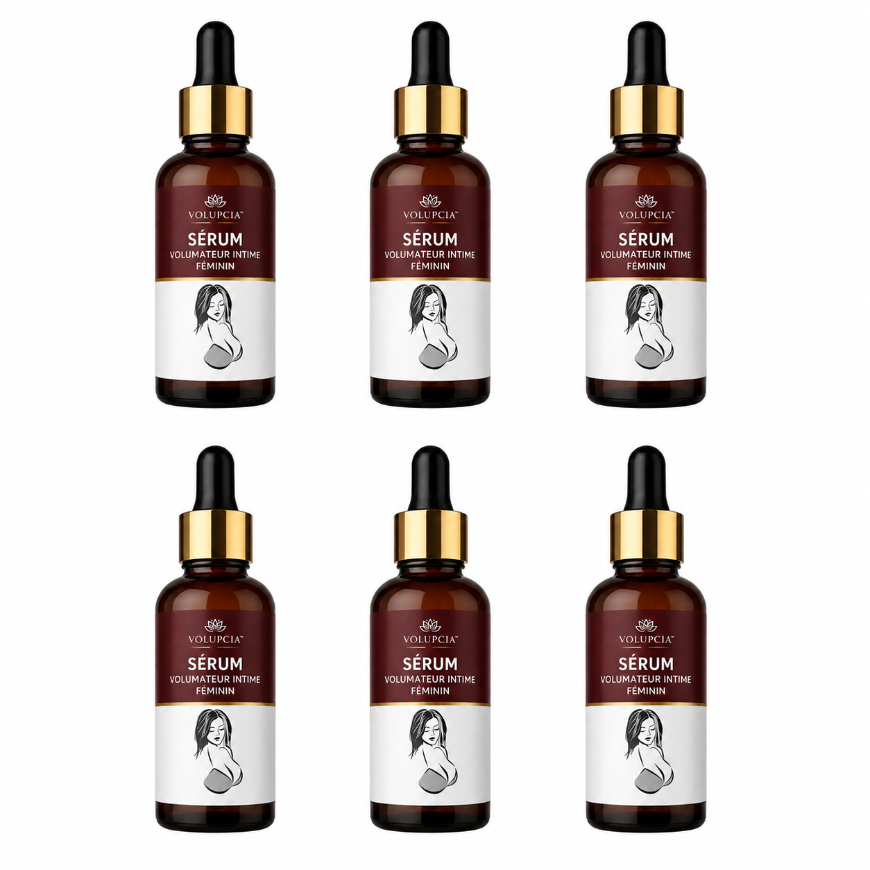 Volupcia™ Sérum Volumateur Intime Féminin | Galbez vos courbes en quelques minutes, sans procédure invasive !