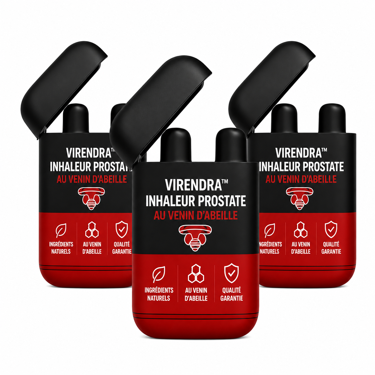 Virendra™ Inhaleur Prostate au Venin d’Abeille | Déclenchez une érection massive en 3 minutes chrono !