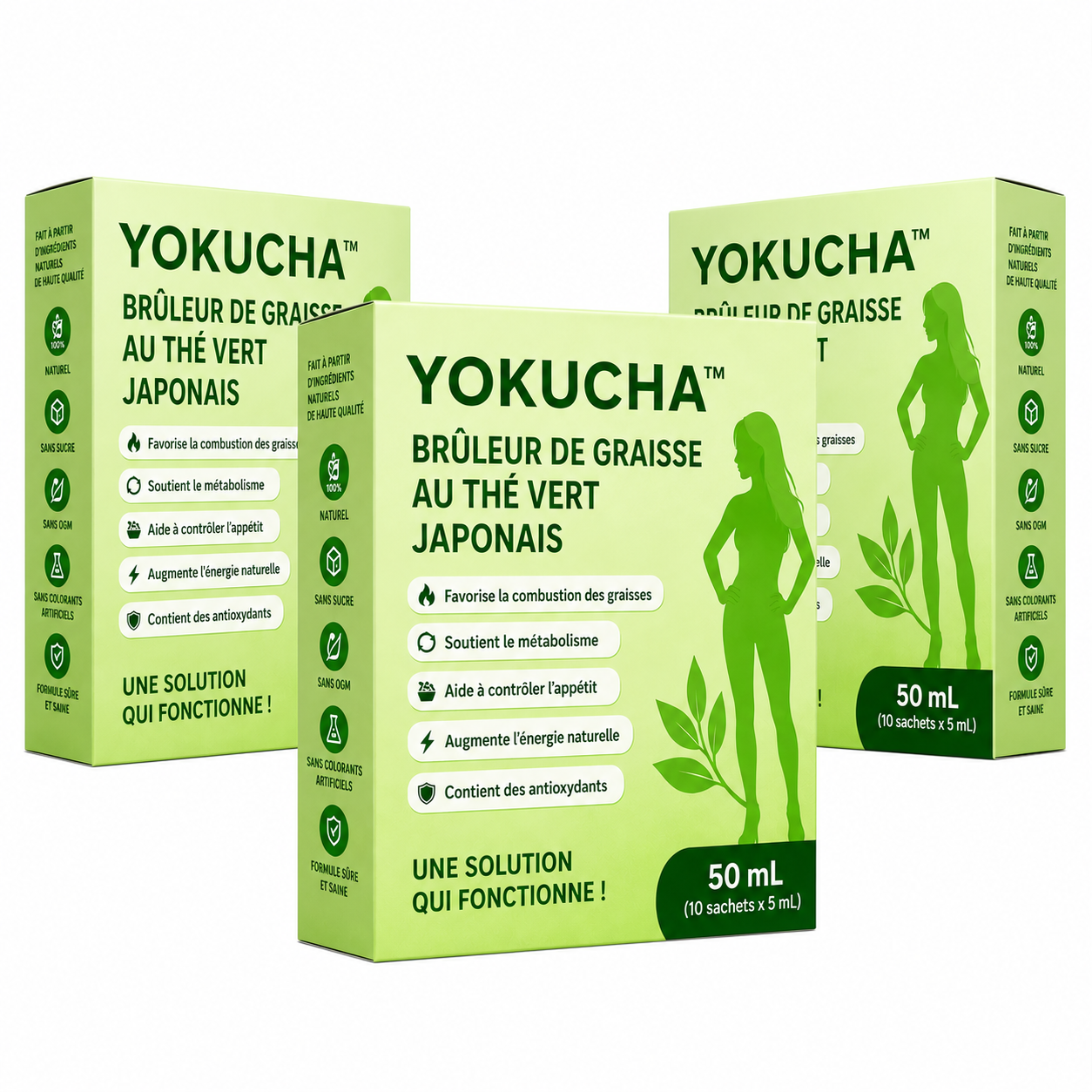 Yokucha™ Brûleur de Graisse au Thé Vert Japonais | Perdez 5 kg de ventre en 7 jours sans bouger de votre canapé!