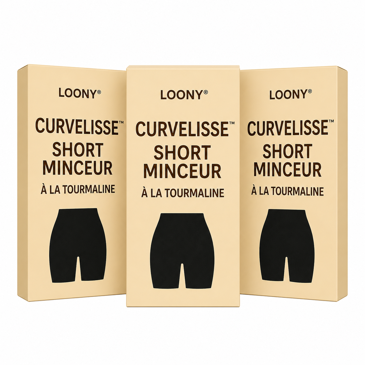 CurveLisse™ Short Minceur à la Tourmaline | Élimine la graisse, lisse la cellulite et sculpte les fesses en un instant!