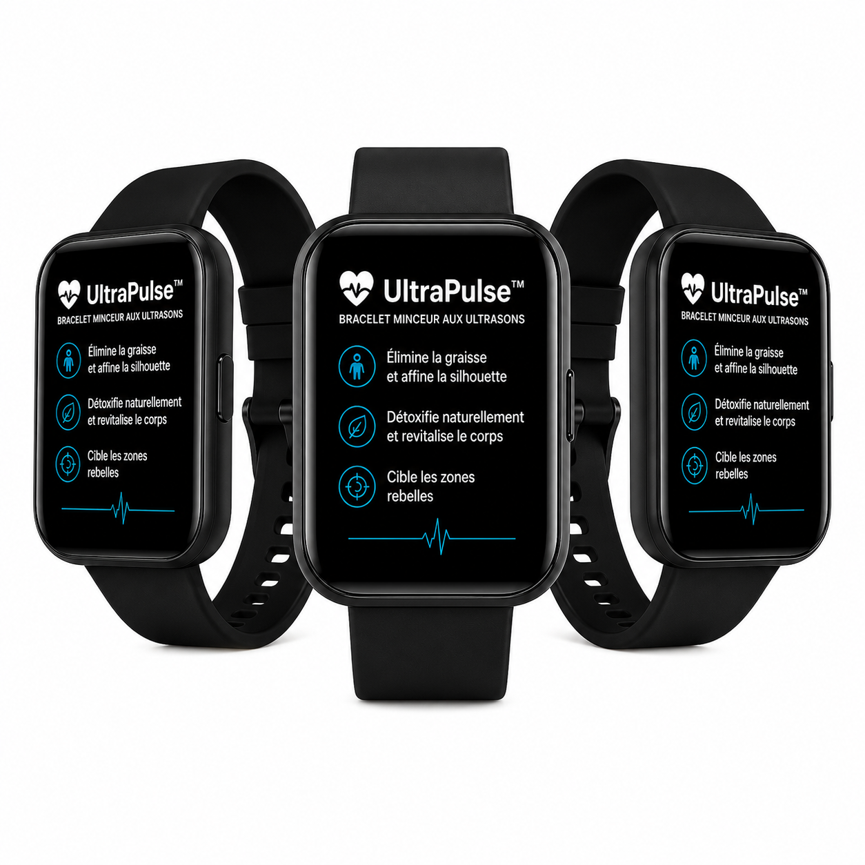 UltraPulse™ Bracelet Minceur aux Ultrasons | Élimine la Graisse et Détoxifie en un Instant!