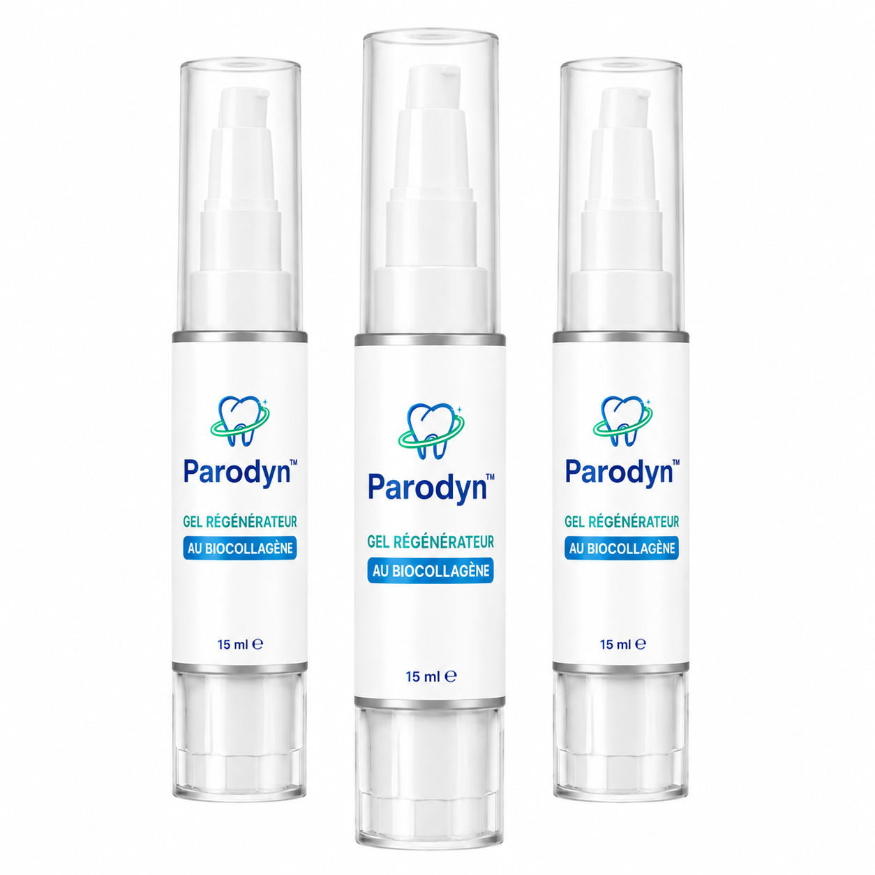 Parodyn™ Gel Régénérateur au Biocollagène | Vos gencives repoussent dès la première application!