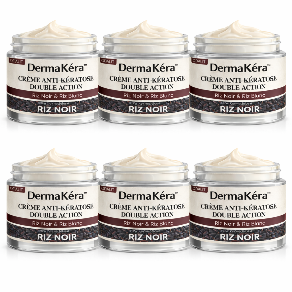 DermaKéra™ Crème Anti-Kératose Double Action | Éliminez les rugosités et retrouvez une peau lisse en 7 jours !