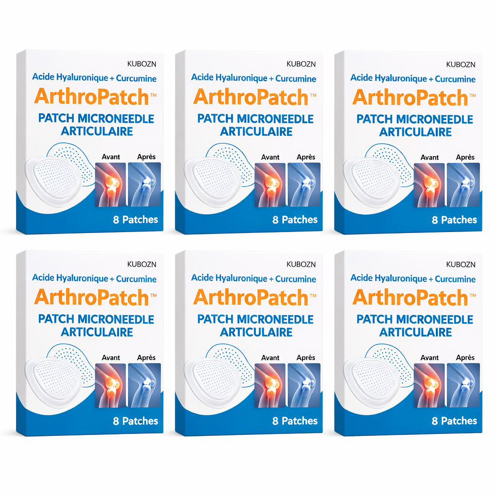 ArthroPatch™ Patch Microneedle Articulaire | Soulage les douleurs et régénère vos articulations en 10 minutes !