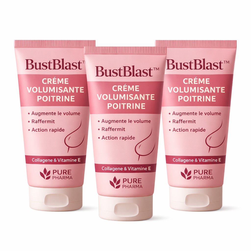 BustBlast™ Crème Volumisante Poitrine | Gagnez jusqu’à 3 tailles de bonnet en seulement 10 minutes !