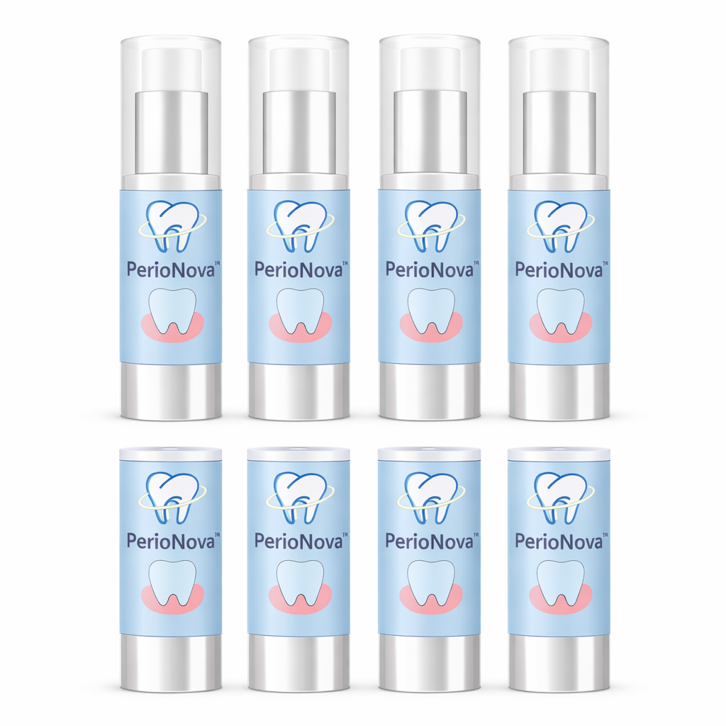 PerioNova™ Sérum Réparateur Gingival | Renforce vos gencives et stoppe les saignements en 3 jours !