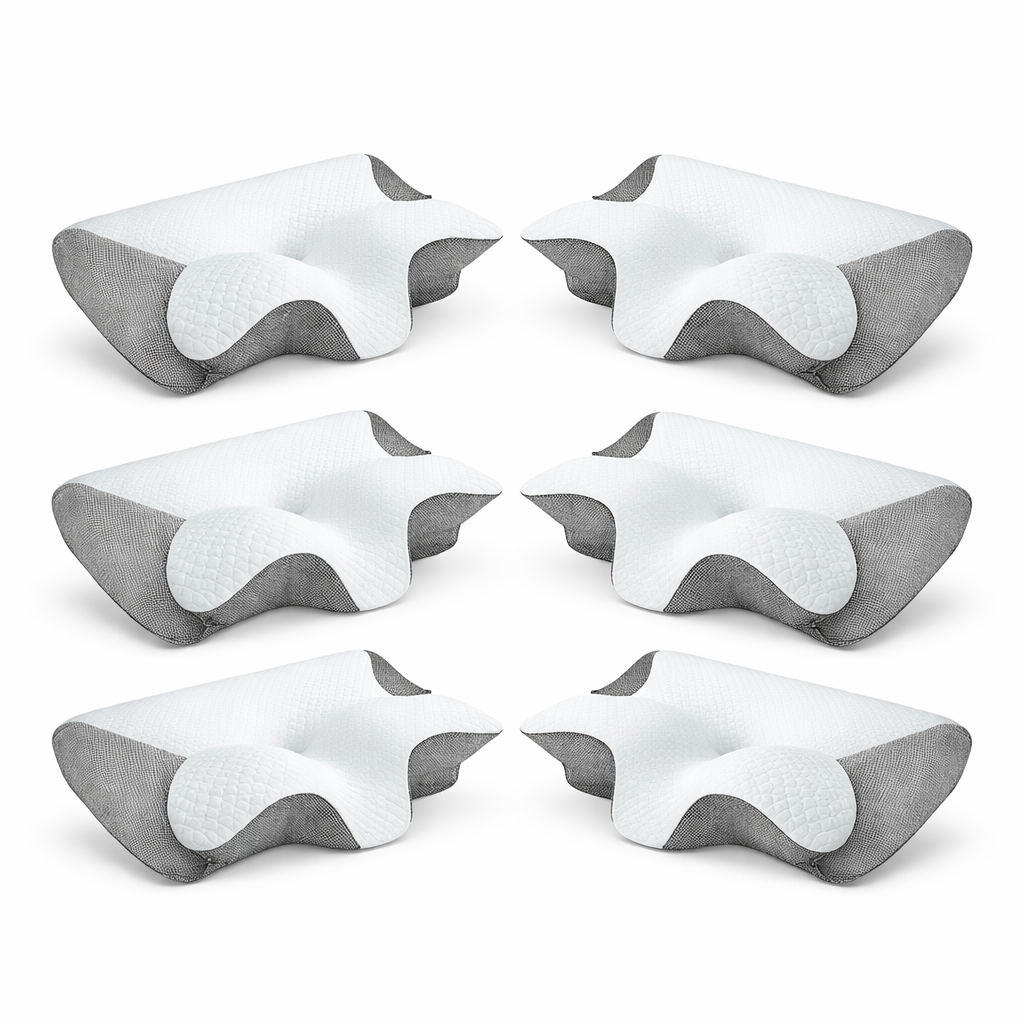 CerviRelief™ Oreiller Orthopédique Mémoire de Forme | Soulage vos cervicales et améliore votre sommeil dès la première nuit !