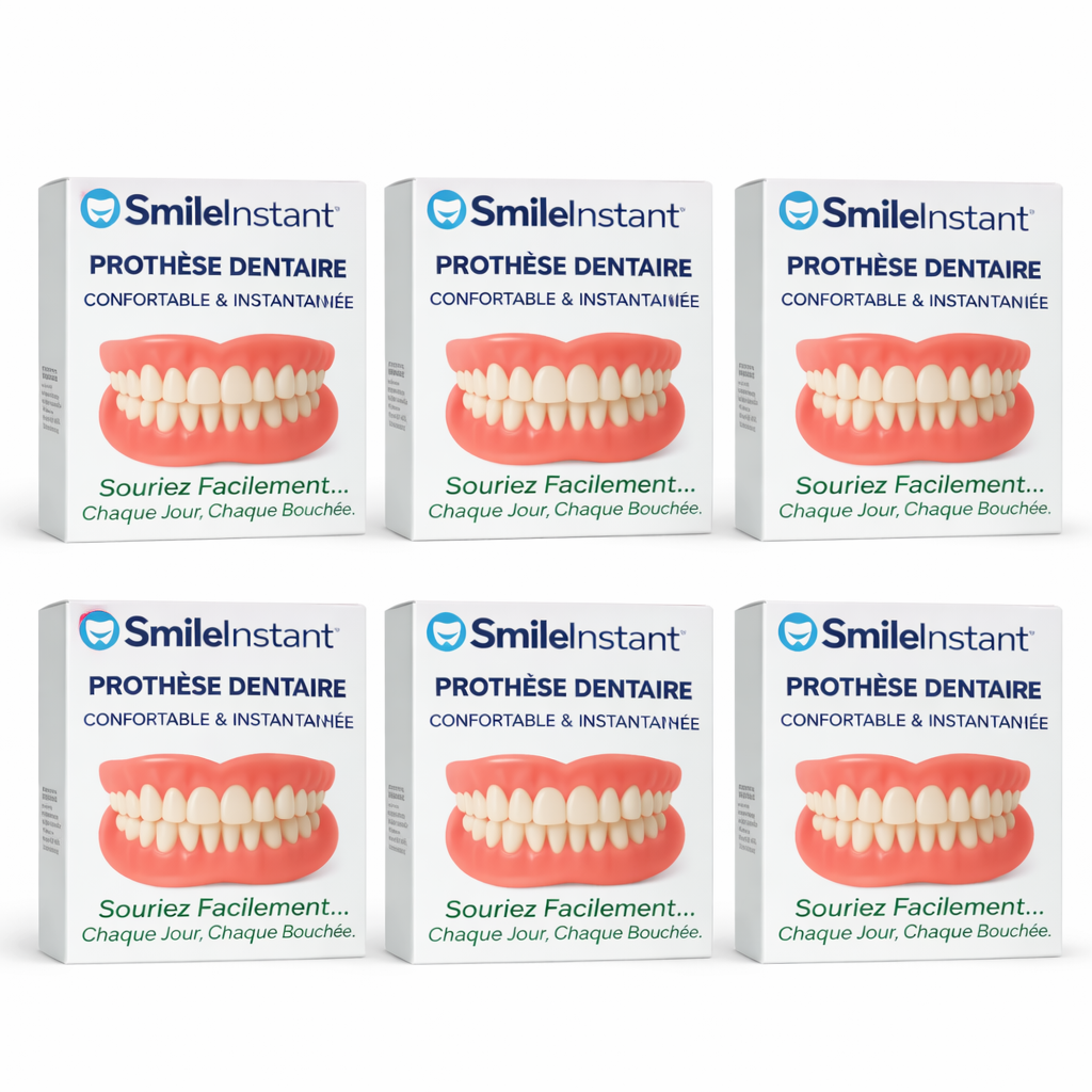 SmileInstant™ Prothèse Dentaire | Retrouvez un sourire parfait sans dentiste en 10 secondes !