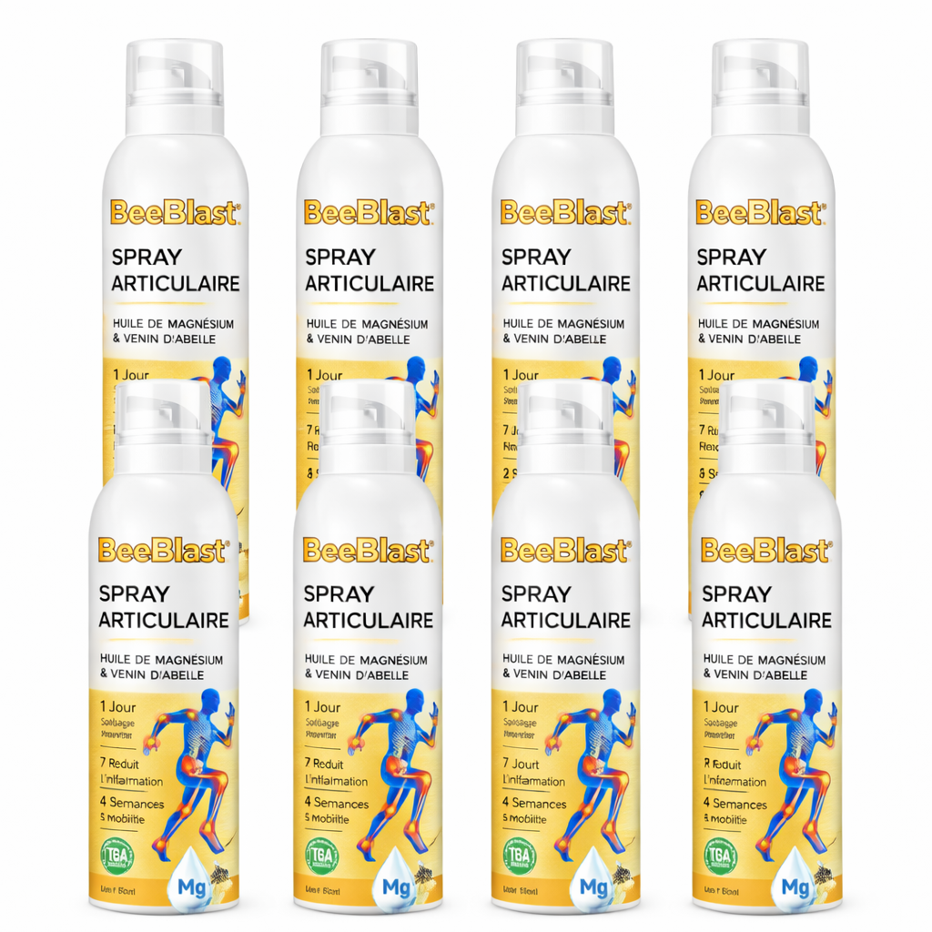 BeeBlast™ Spray Articulaire | Éliminez la douleur et bougez librement en seulement 10 minutes !