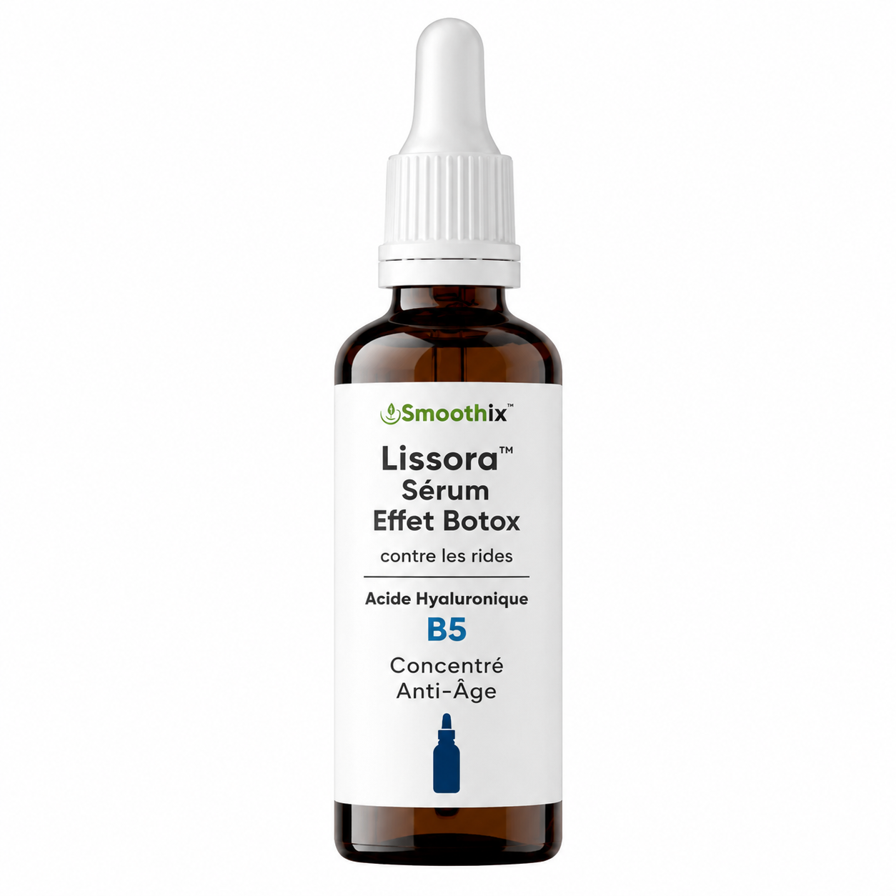 Lissora™ Sérum Effet Botox | Réduit 98 % des rides et ridules en seulement 15 heures !