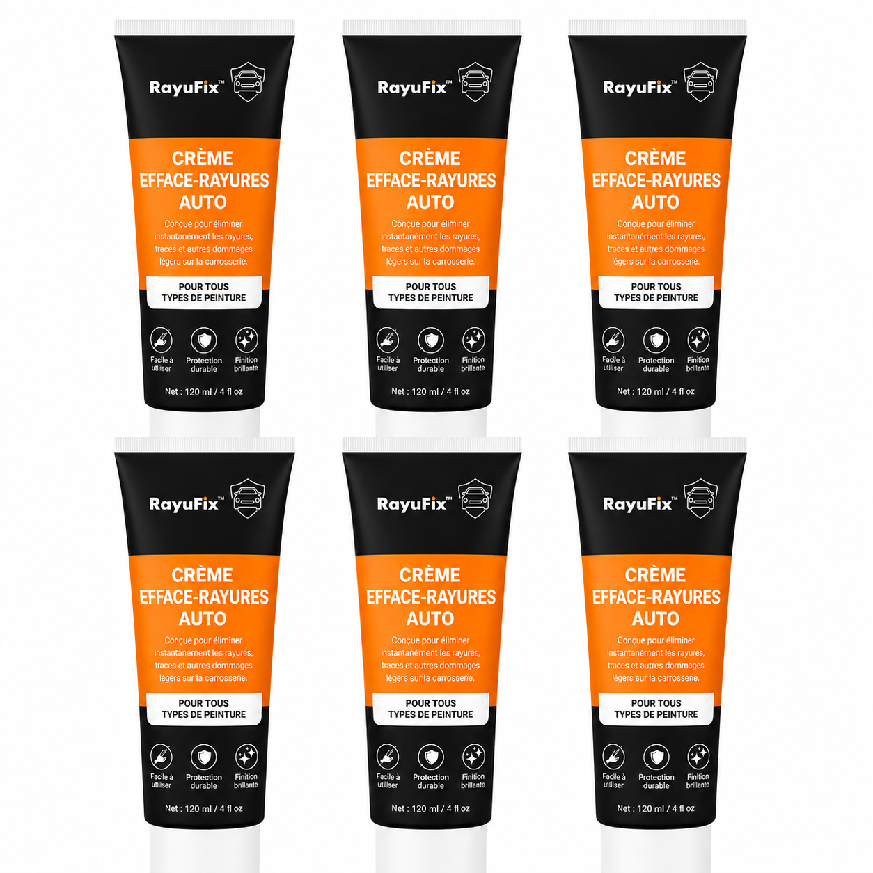 RayuFix™ Crème Efface-Rayures Auto | Éliminez les rayures en quelques secondes!