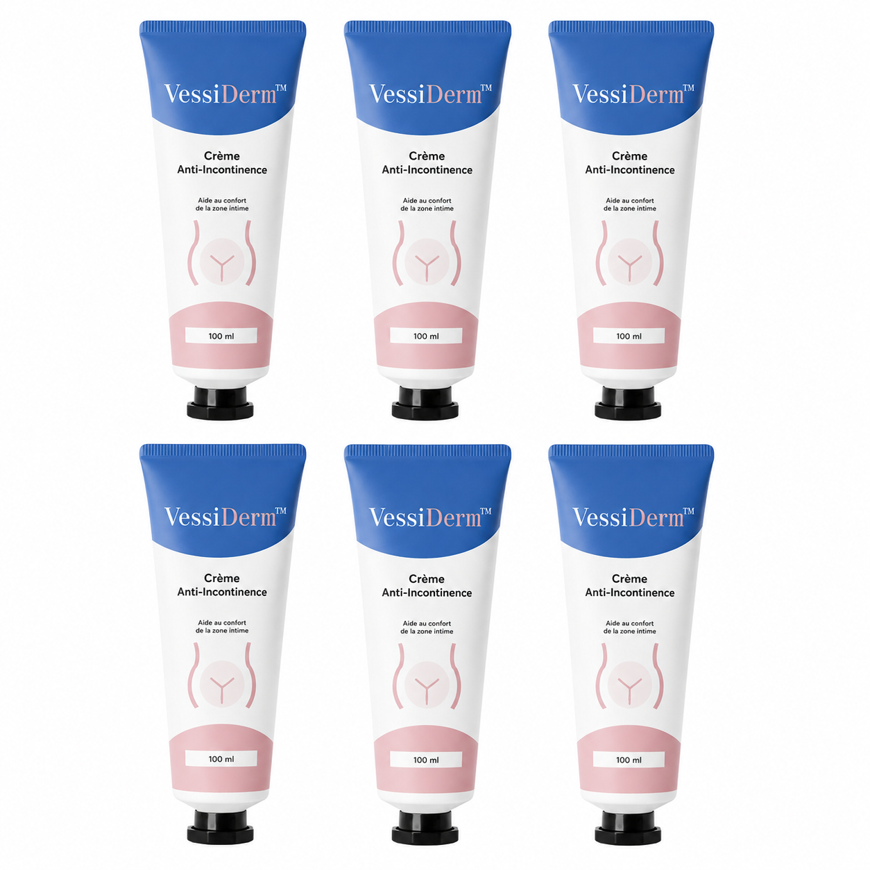 VessiDerm™ Crème Anti-Incontinence | Le soulagement immédiat contre l’incontinence efficacité prouvée en 11 minutes !
