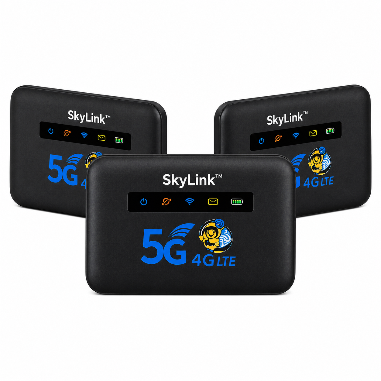 SkyLink™ Routeur Wi-Fi Mondial | Débloquez un internet ultra-rapide dans plus de 150 pays en moins de 5 secondes !