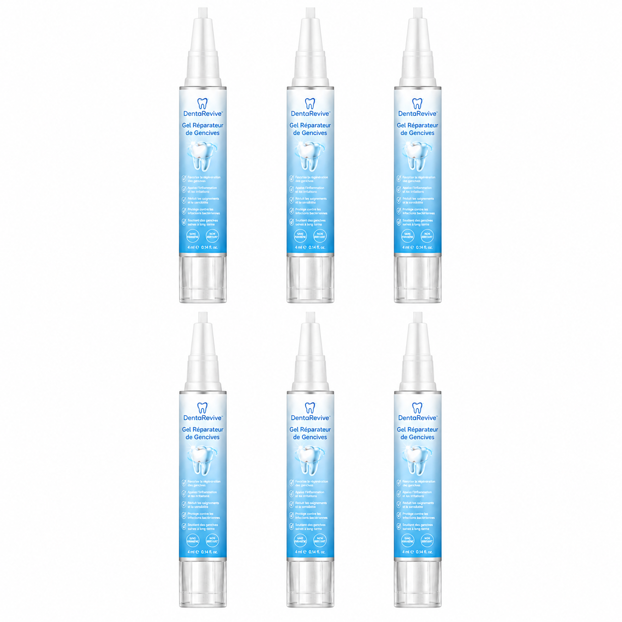 DentaRevive™ Gel Réparateur de Gencives | Restaure vos gencives et blanchit vos dents en seulement 3 jours !
