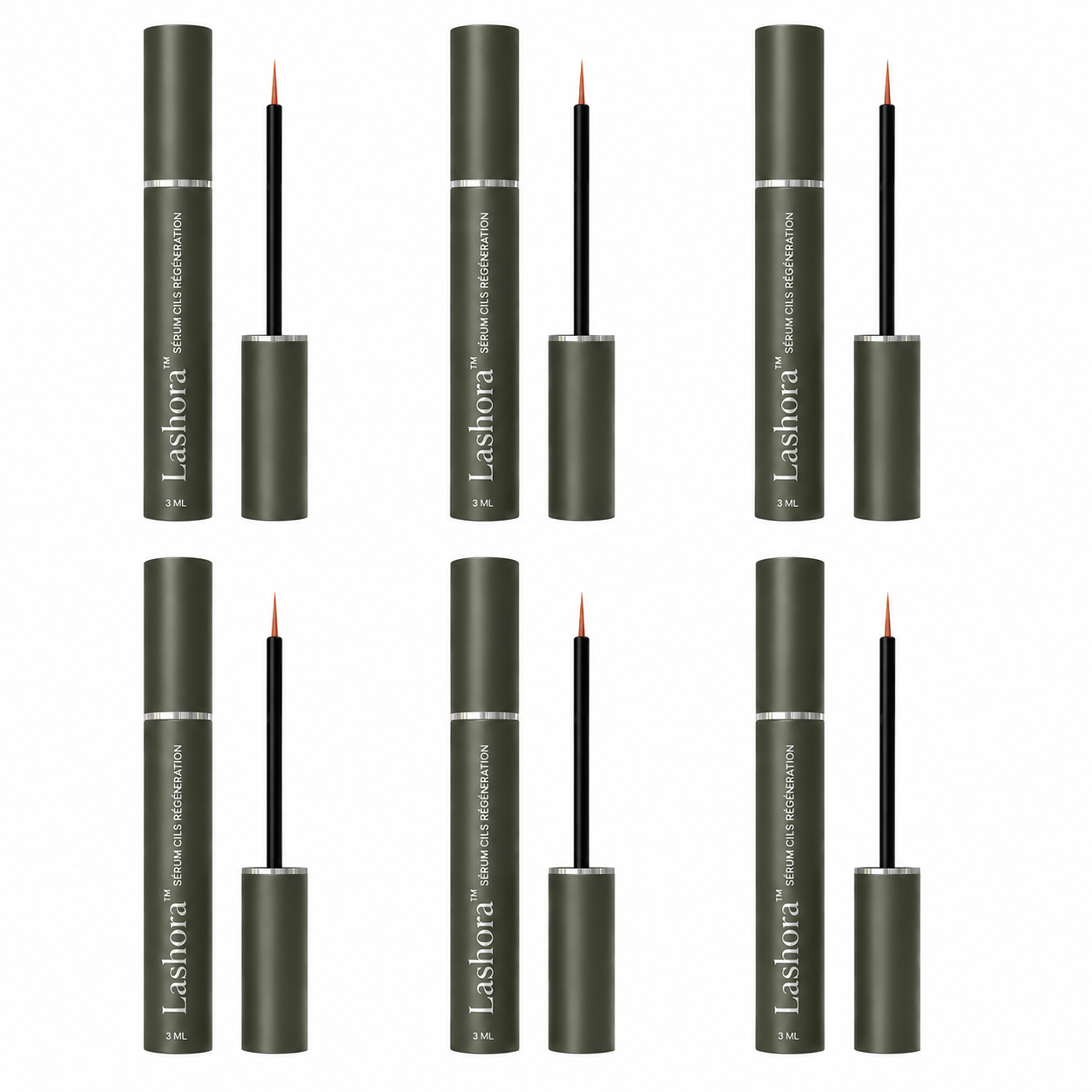 Lashora™ Sérum Cils Régénération | Des cils plus longs, plus denses et plus noirs en 11 jours !