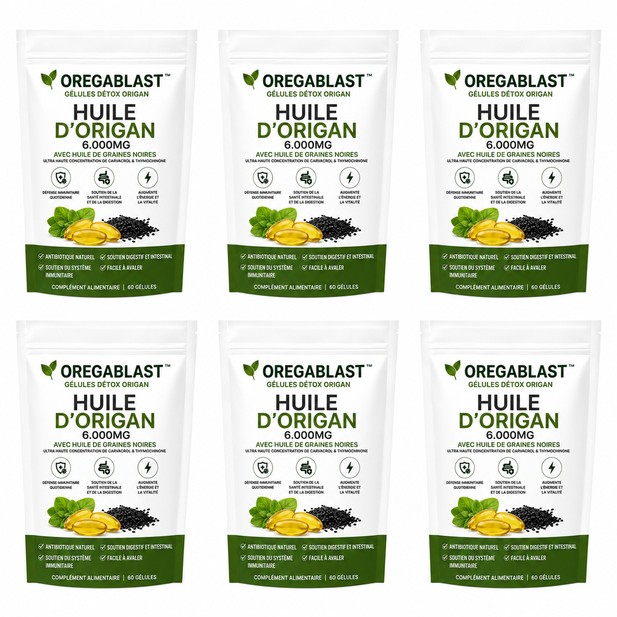 OregaBlast™ Gélules Détox Origan | Nettoyez votre organisme et retrouvez un ventre plus léger en 7 jours !