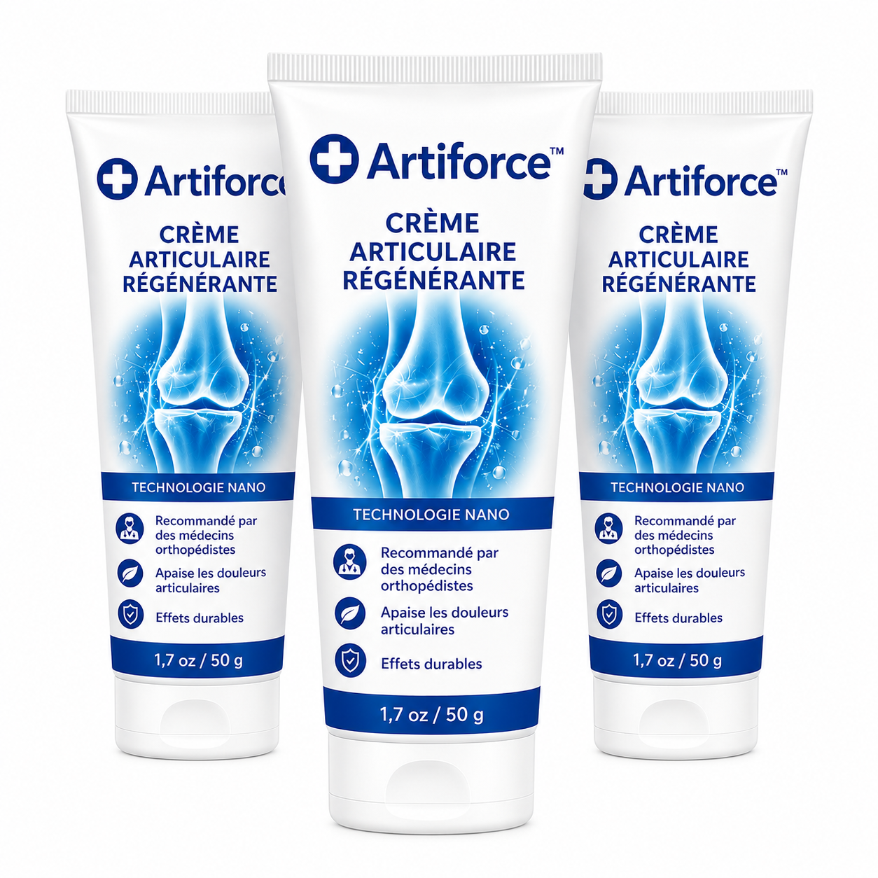 Artiforce™ Crème Articulaire Régénérante | Éliminez jusqu’à 97 % de vos douleurs articulaires en seulement 4 jours !