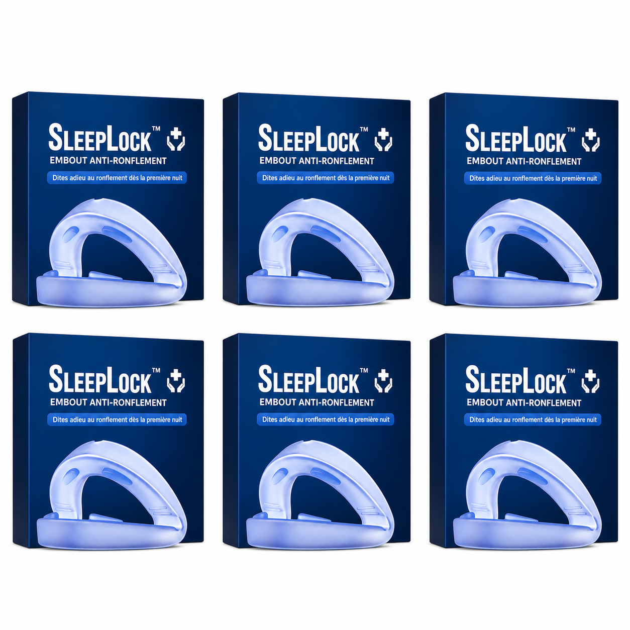 SleepLock™ Embout Anti-Ronflement | Stoppe les ronflements dès la première nuit – validé par des spécialistes du sommeil !