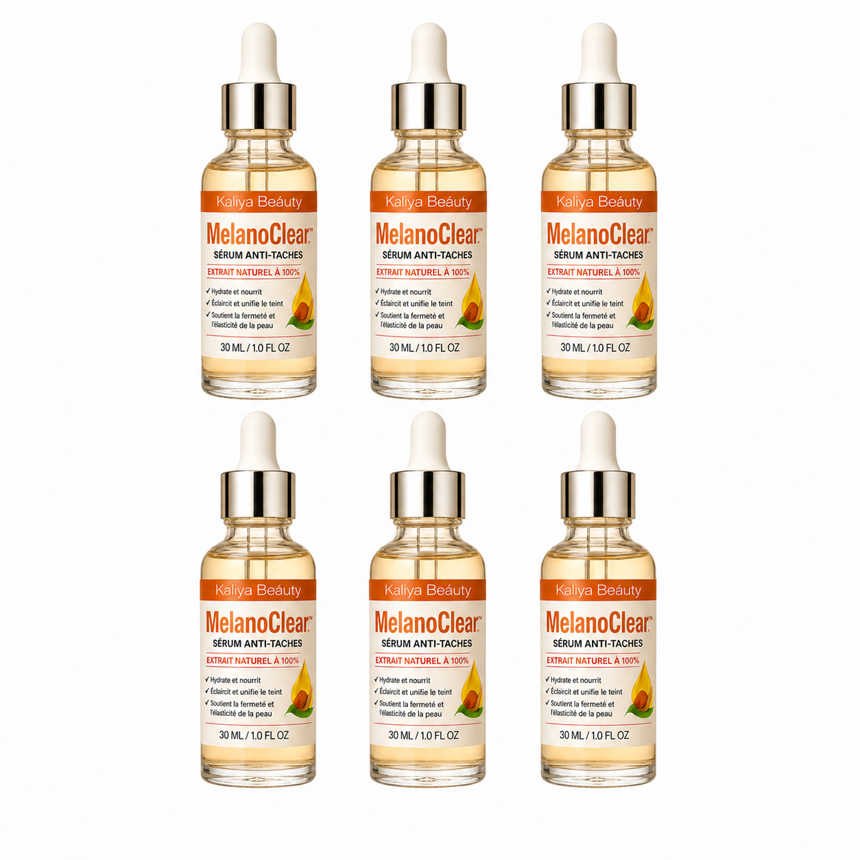 MelanoClear™ Sérum Anti-Taches | Supprimez les taches brunes dès 7 jours !