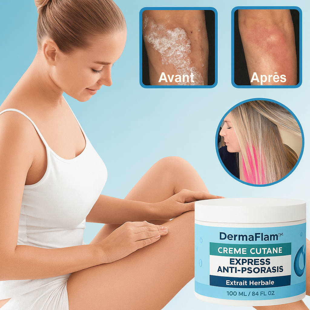 DermaFlam™ Crème Cutané Express Anti-Psoriasis | Éteint l'inflammation en 5 minutes chrono!