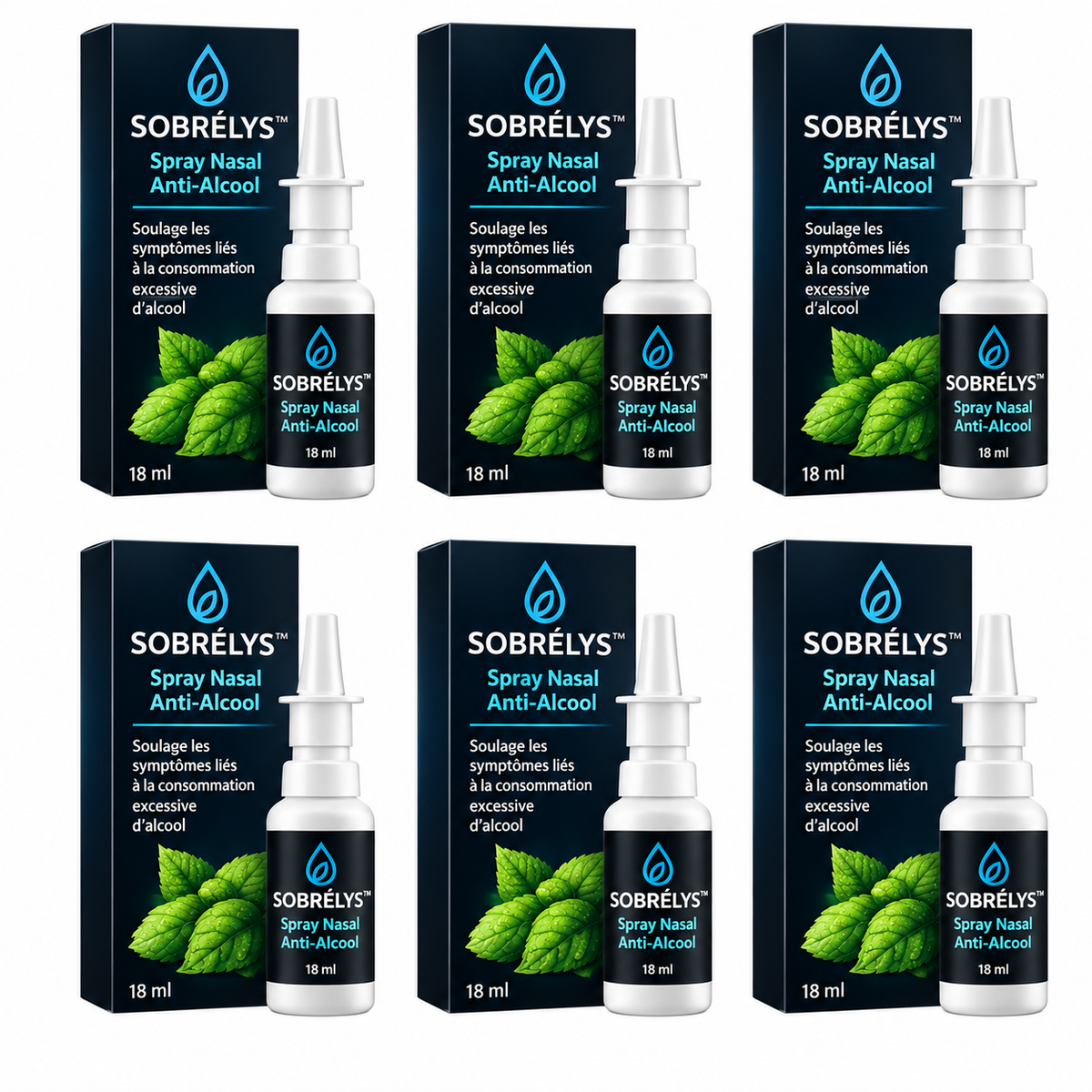 Sobrélys™ Spray Nasal Anti-Alcool | Stop votre envie de boire en 3 jours !
