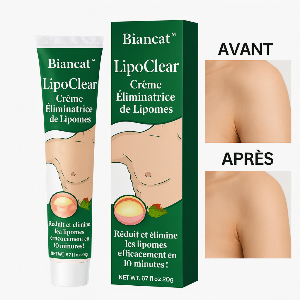 LipoGone™ Crème Éliminatrice de Lipomes | Réduit et élimine les lipomes efficacement en 10 minutes!