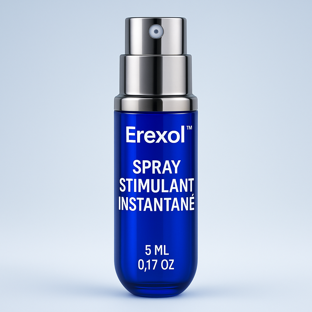 Erexol™ Spray Stimulant Instantané | Provoque des érections dures comme de la pierre en 5 minutes chrono!