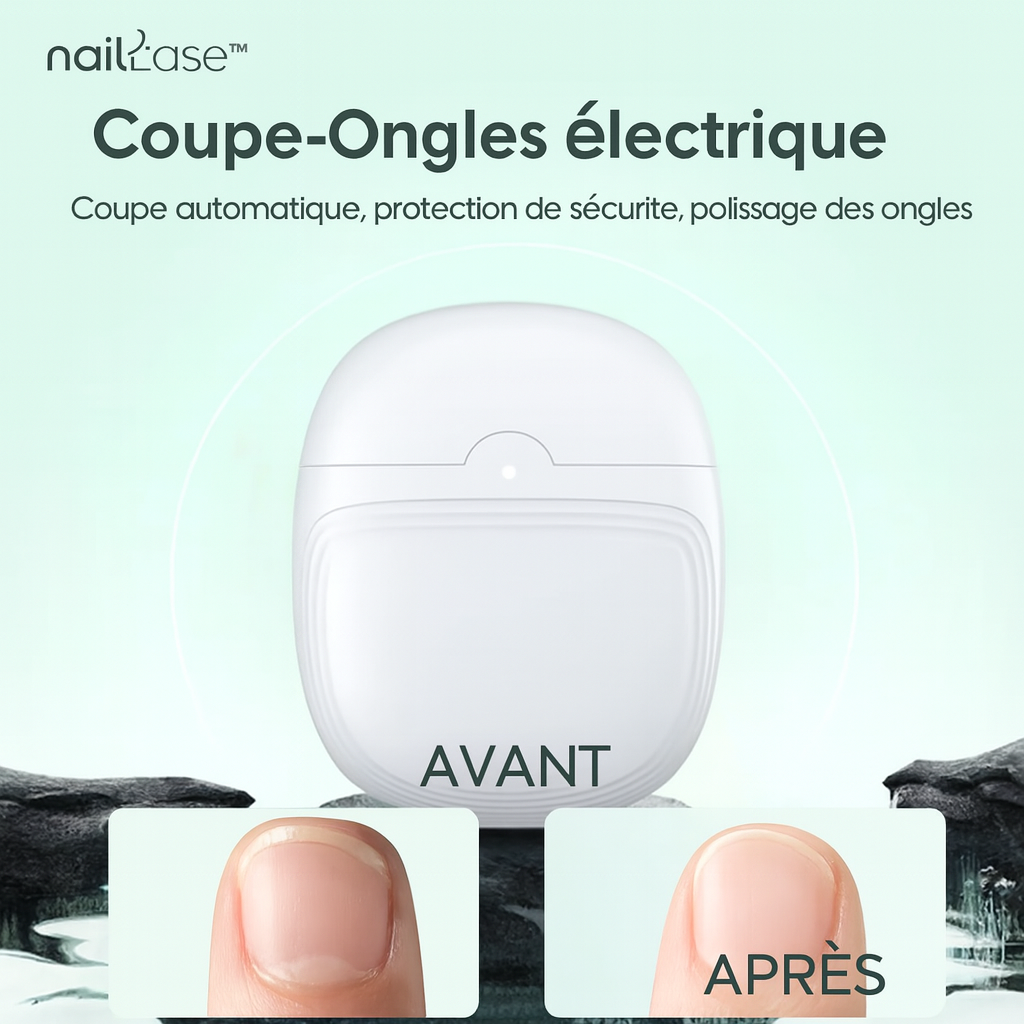 NailEase™ Coupe-Ongles Électrique | Coupe les ongles sans douleur ni effort – en 30 secondes chrono!