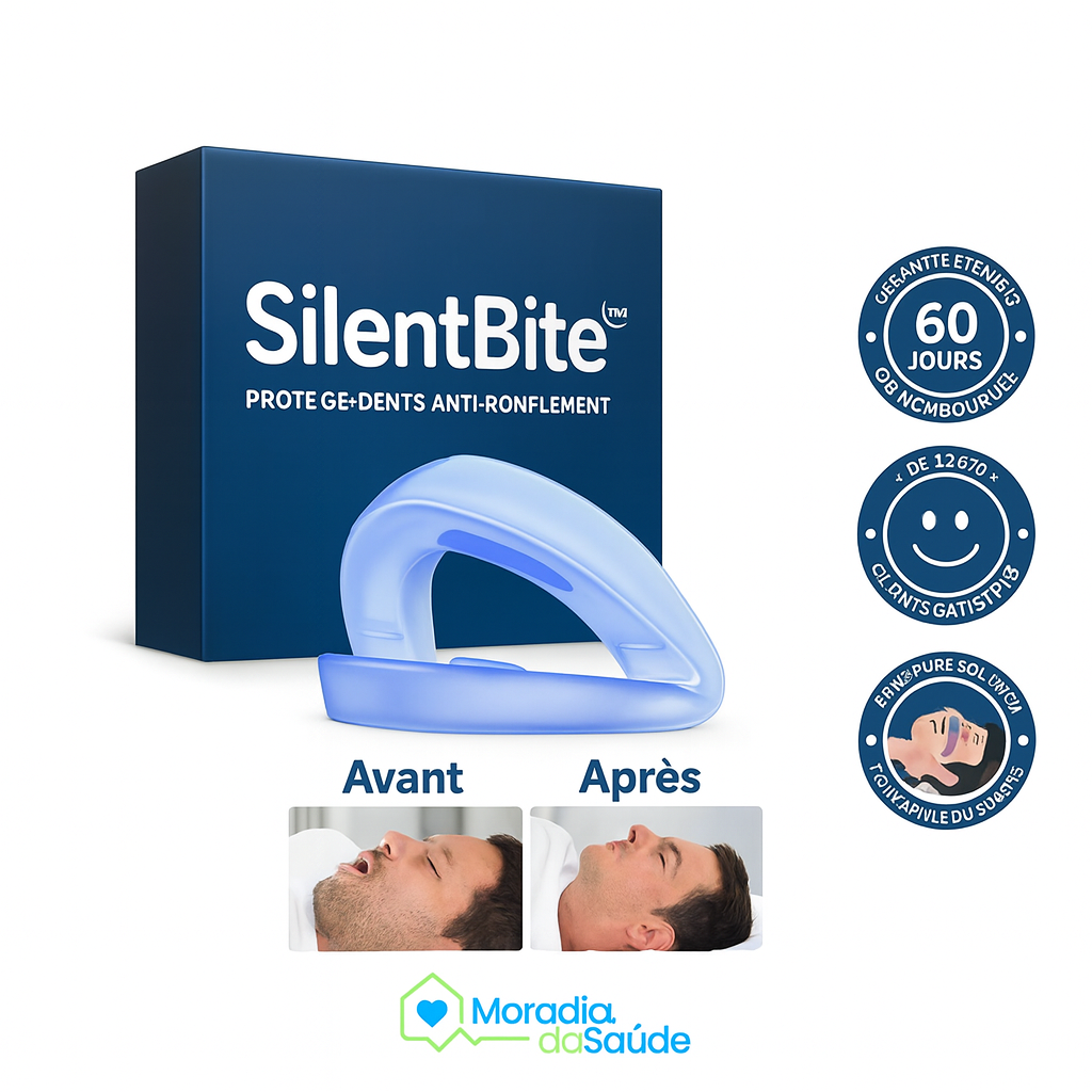SilentBite™ Protège-Dents Anti-Ronflement | Stoppe le ronflement dès la 1ʳᵉ nuit – validé par des ORL!