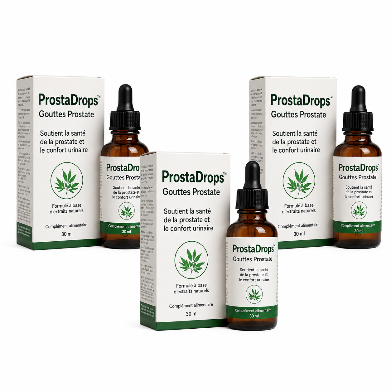 ProstaDrops™ Gouttes Prostate | Retrouvez un jet puissant et dormez enfin toute la nuit sans interruption !