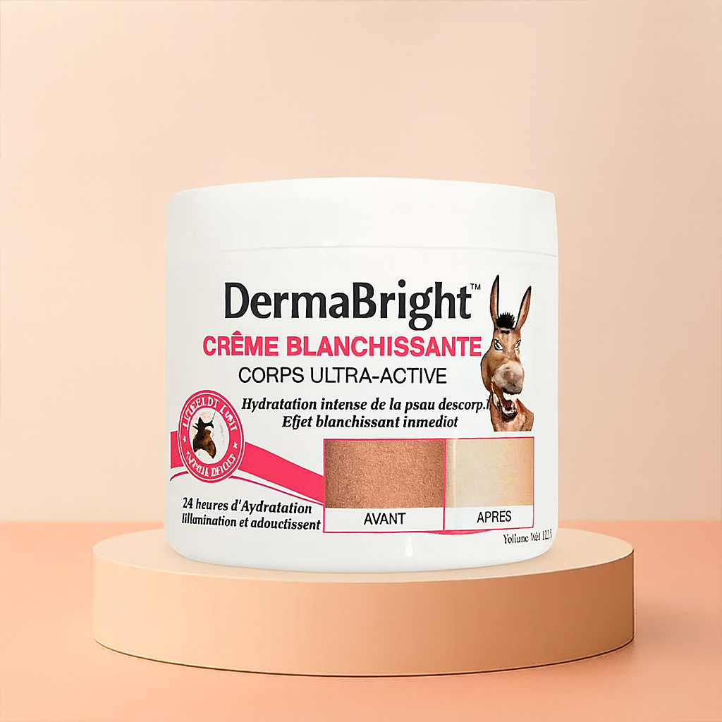 DermaBright™ Crème Blanchissante Corps Ultra-Active | Éclaircit la peau de 2 tons en 7 jours!