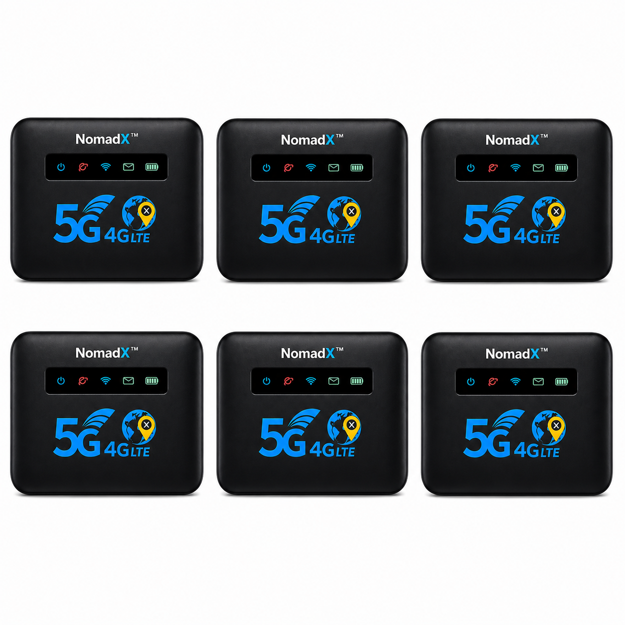 NomadX™ Routeur WiFi Mondial | Internet 4G/5G dans 196 pays en 5 secondes chrono, sans surcoût !