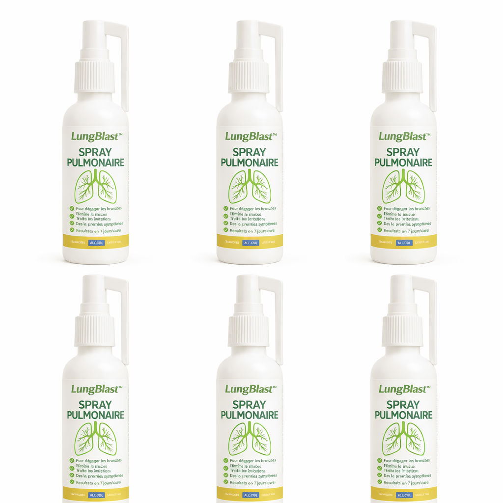 LungBlast™ Spray Pulmonaire | Libérez vos poumons et respirez à plein souffle en seulement 5 minutes !
