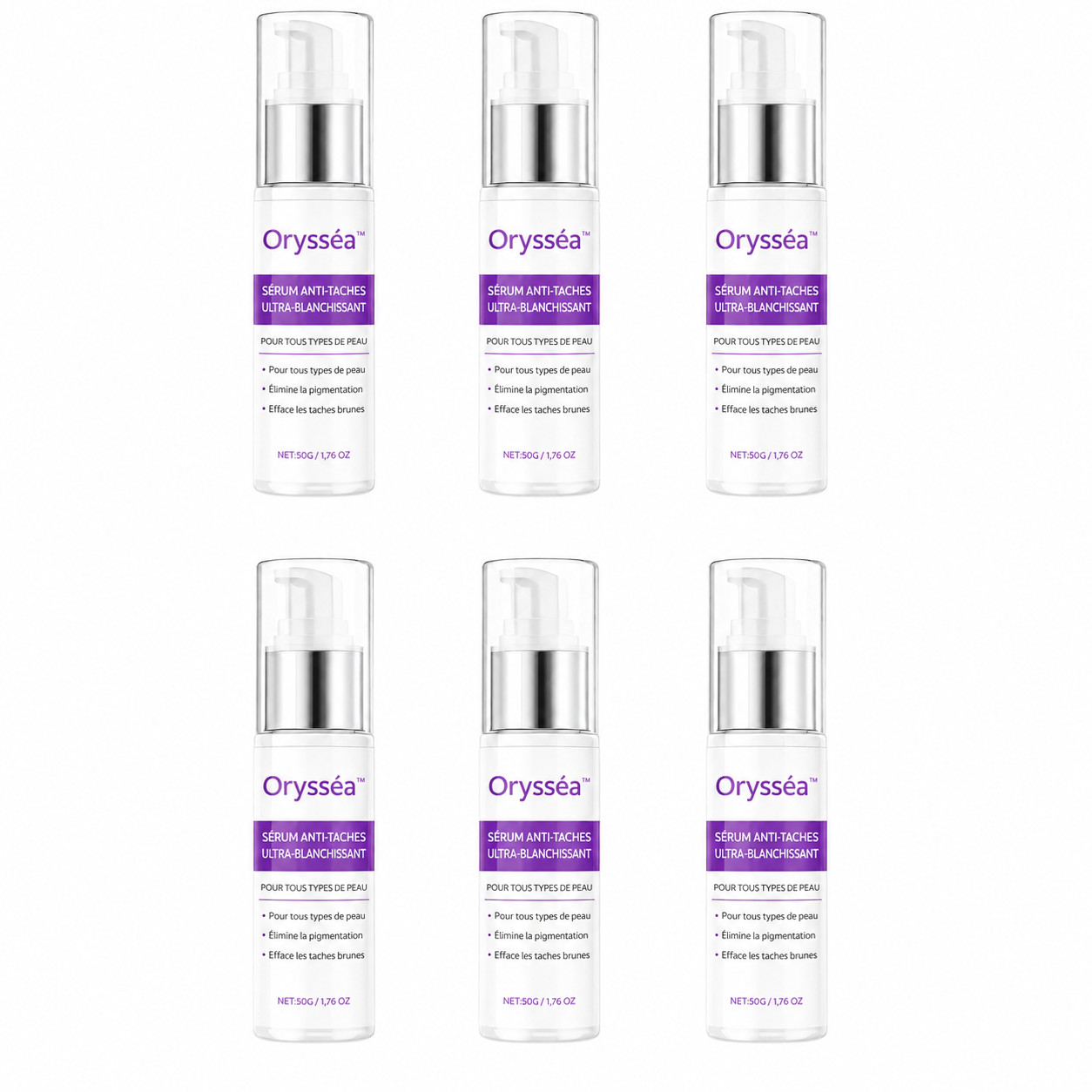 Orysséa™ Sérum Anti-Taches Ultra-Blanchissant | Effacez vos taches brunes et unifiez votre teint en 72 heures !